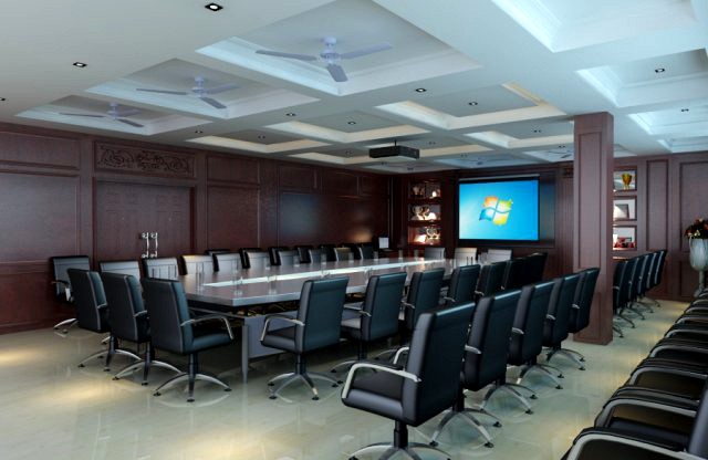 Conference Room 3D Model