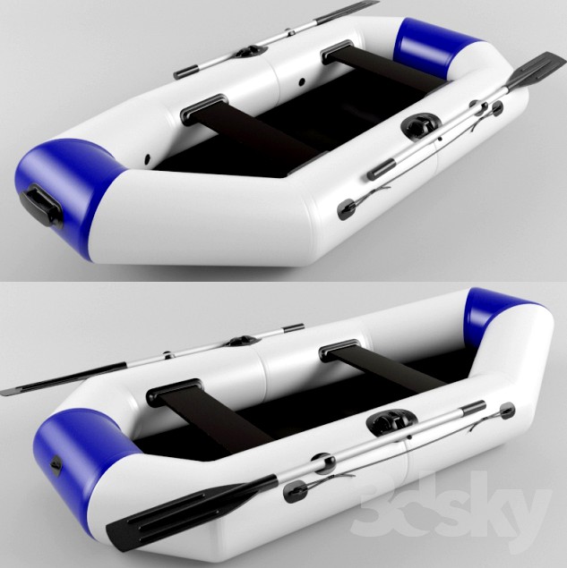 rubber rowboat