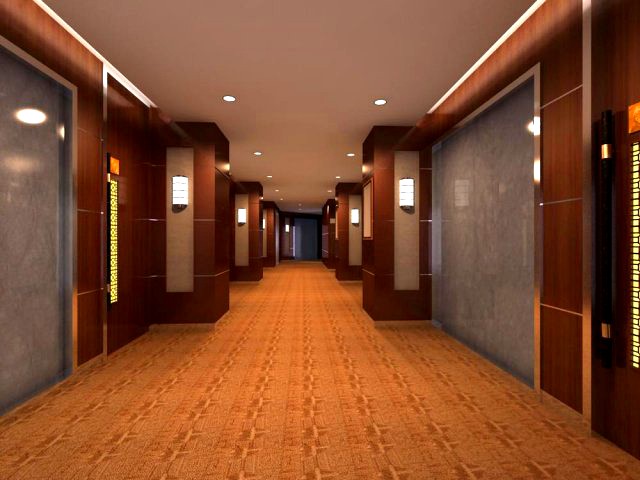 Corridor 041 3D Model