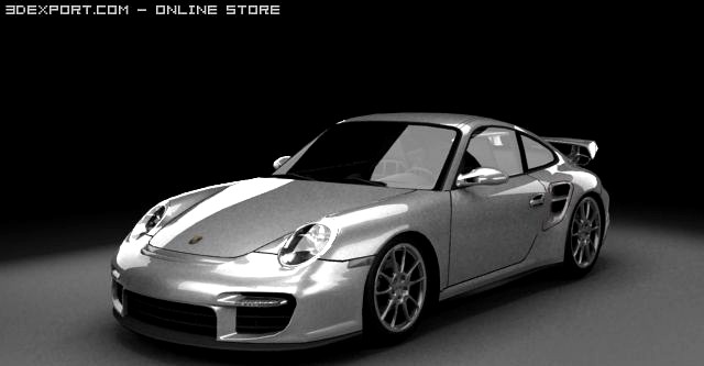 Porsche 911 GT2 3D Model