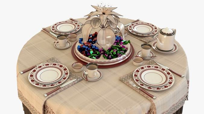 Tea table set