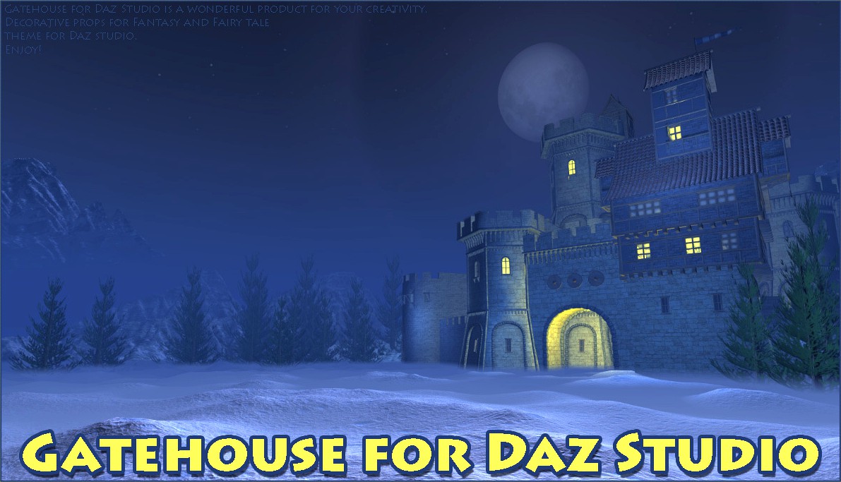 Gatehouse for Daz Studio