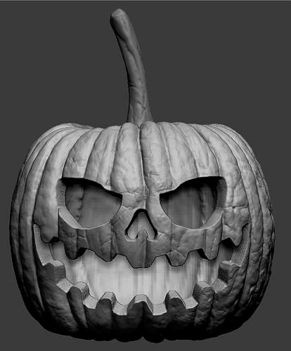 Pumpkin Holloween Jackolantern | 3D