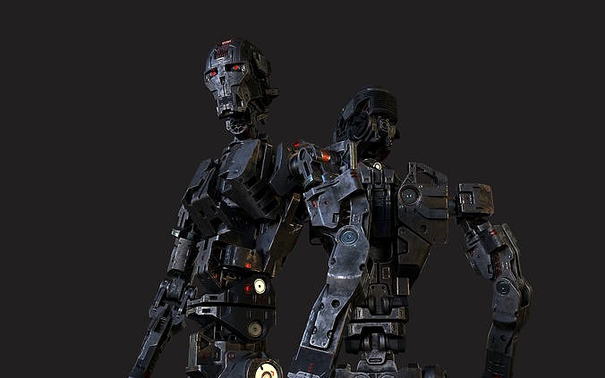Robot soldier SCI-FI