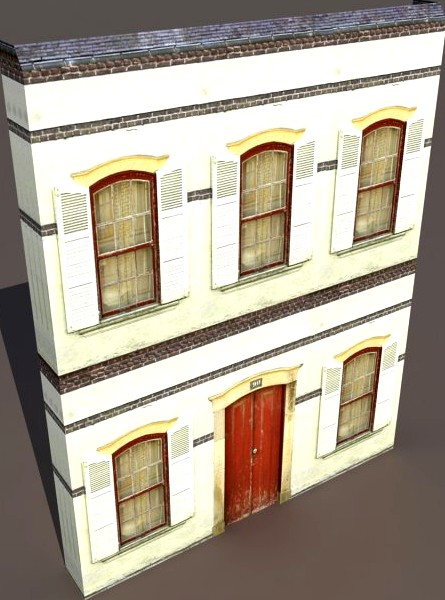 Apartment house 16 3D Model