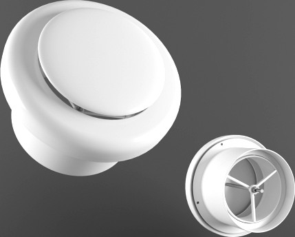 Universal plastic diffuser