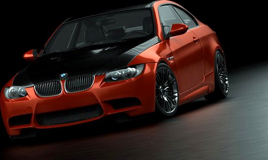 BMW M3E92 08 3D Model