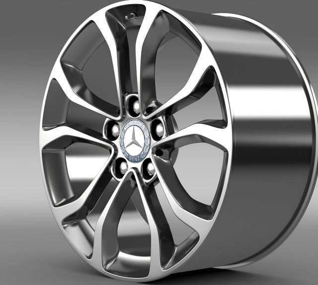 Mercedes Benz C 220  rim 3D Model