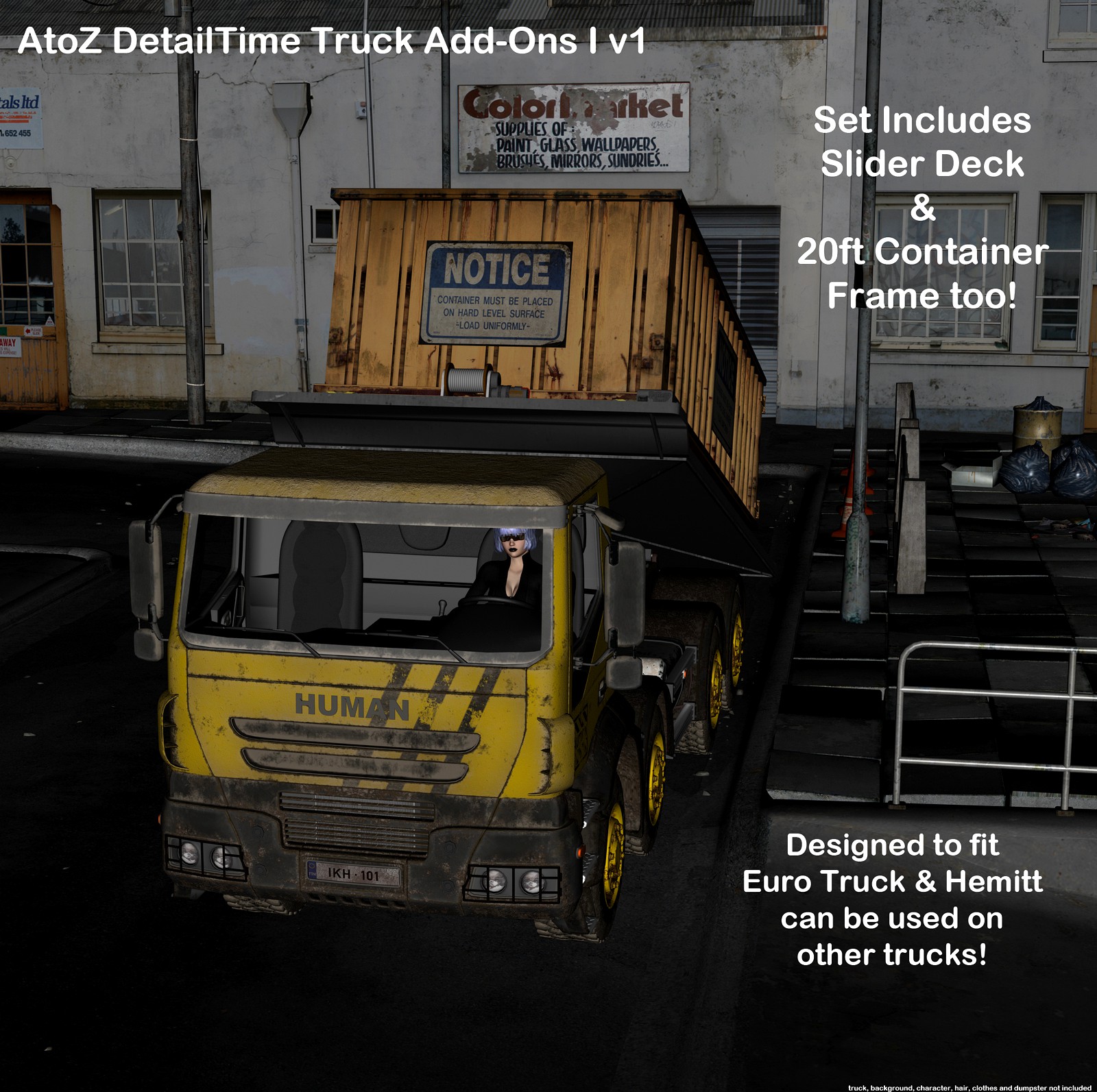 AtoZ DetailTime Truck Add Ons I v1