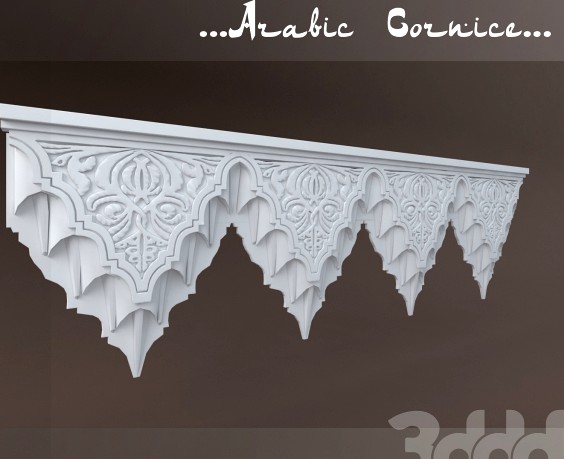 Arabic cornice