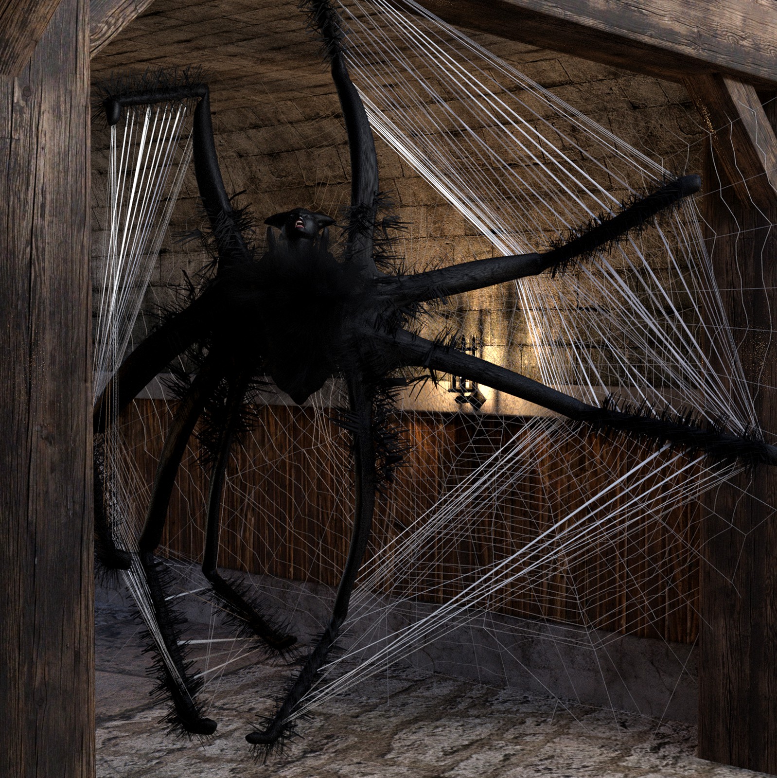 Spider Webs Addon for G8F