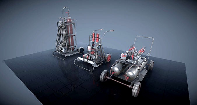 Portable machinery assets for Unity