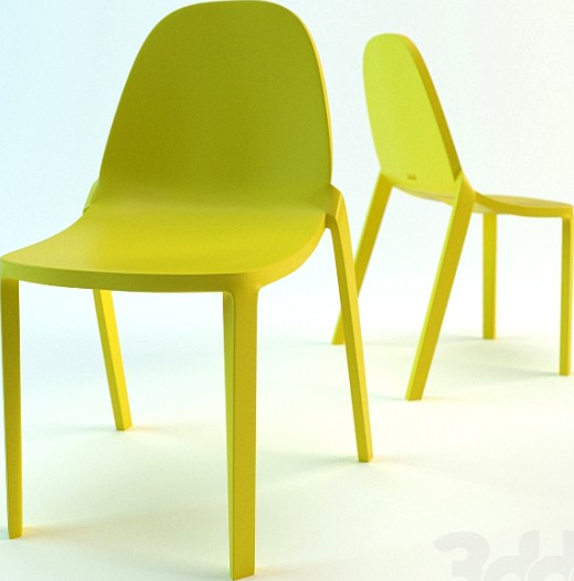 BROOM STACKING CHAIR by EMECO+STARCK