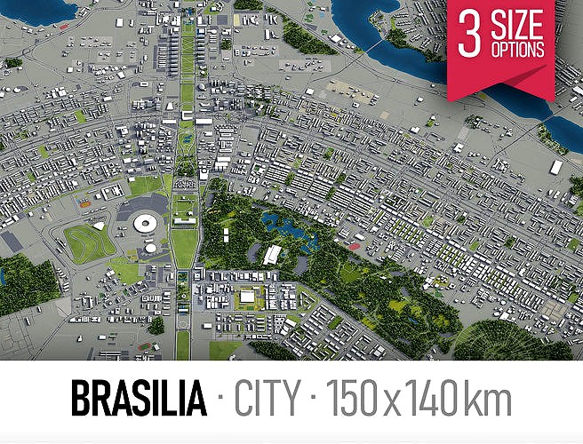 Brasilia - city and surroundings