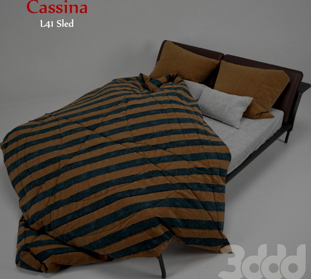 Фабрика Cassina. кровать L41 Sled.