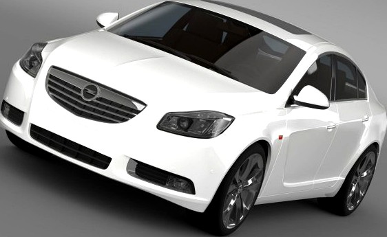 Opel Insignia Hatchback Turbo 200813 3D Model