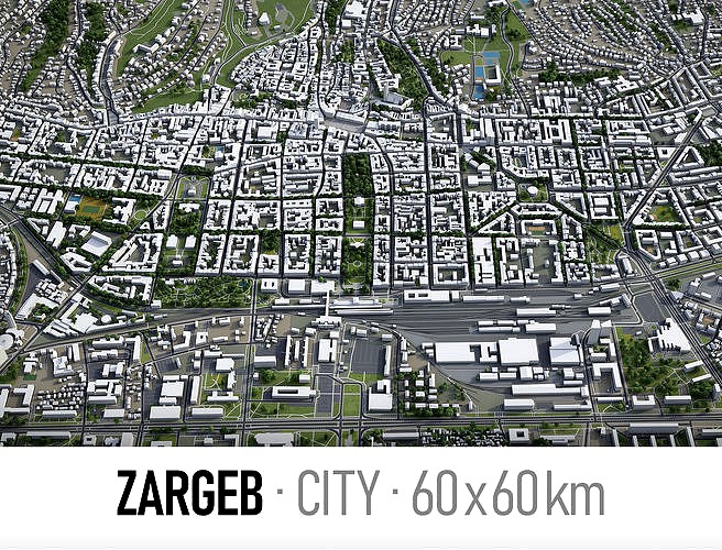 Zagreb - city and surroundings