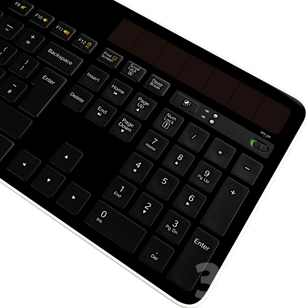 Logitech Wireless Solar Keyboard K750