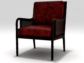 China Bay Cane Armchair