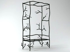 Twig Trellis Bench