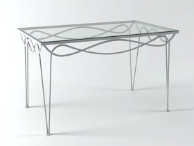 Iron Dining Table