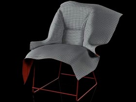 Volant Chair Covered