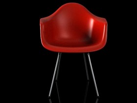 Eames Plastic Armchair DAX