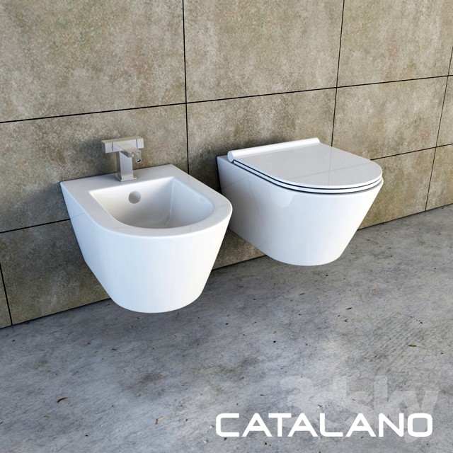 toilet bidet catalano zero 50
