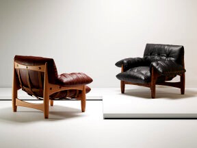 Mole Armchair & Footstool