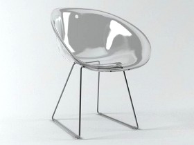 Transparent chair