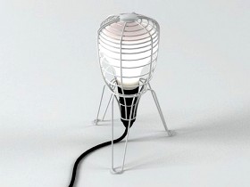 Cage Table Lamp
