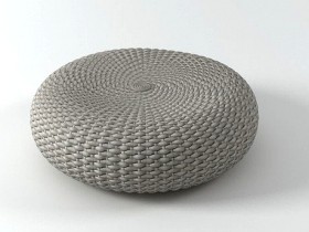 Shell Pouf