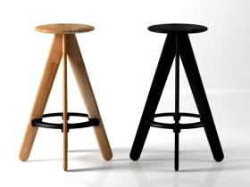 Slab Barstool