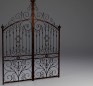Wrought Iron Gate 3D Model