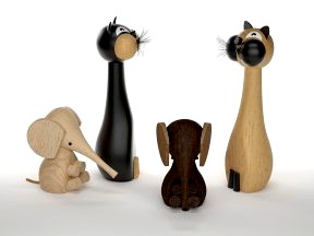 Cat and Baby Elephant