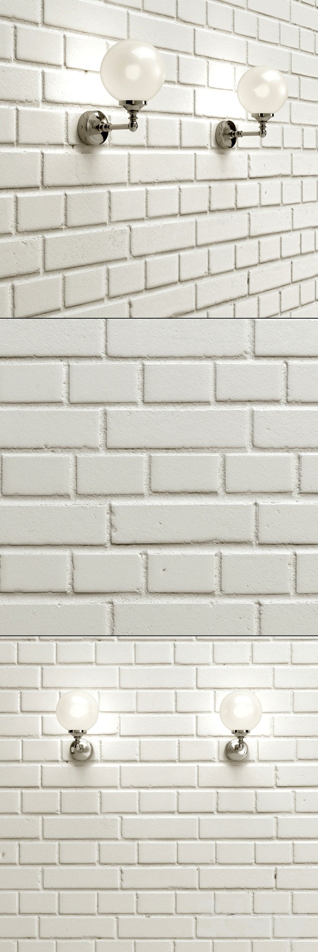 White brick