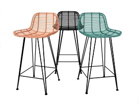 Rattan Barstool