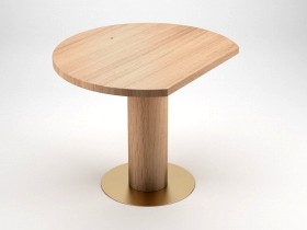 Cut Circle Dining Table
