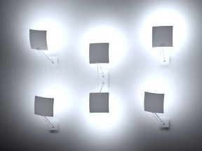 18x18 Twin Wall Lamp