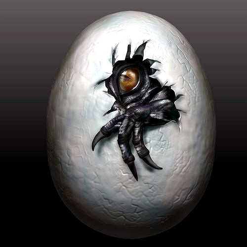 Dinosaur egg stl model for 3D printing | 3D