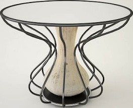Round Table 3D Model