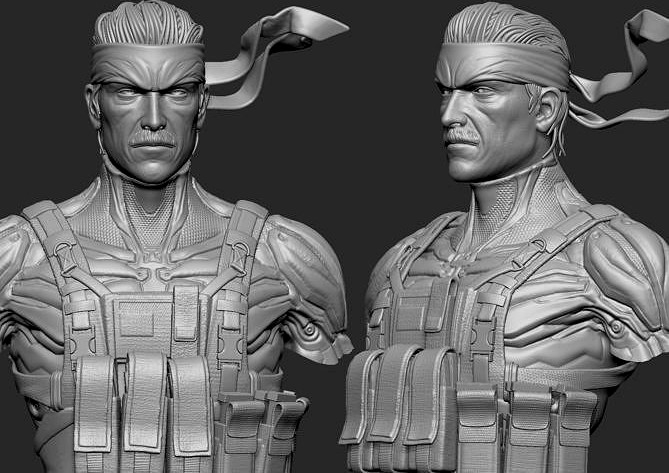Solid Snake  | 3D