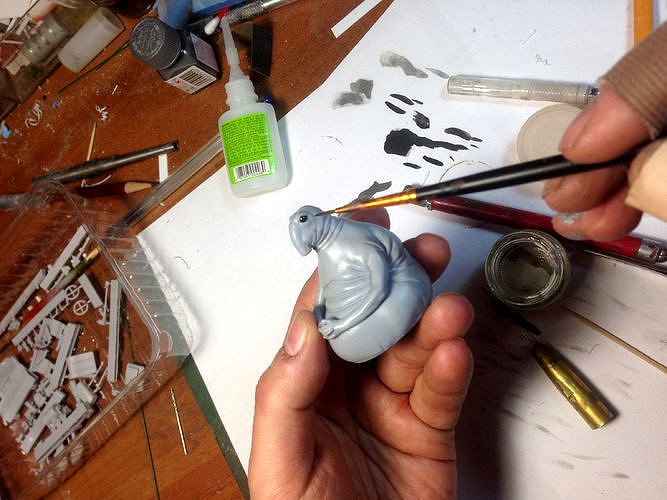 Jdun Homunculus loxodontus | 3D