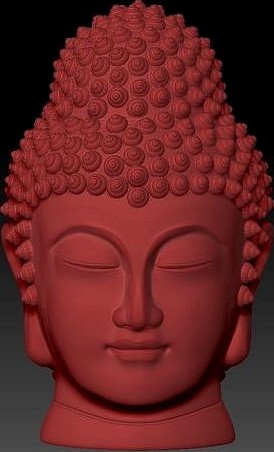 Buddha Head | 3D