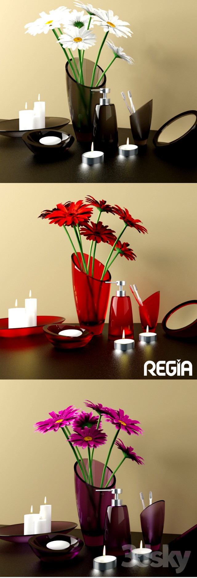 Bathroom accessories Regia