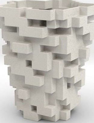 Blocks Vase | 3D