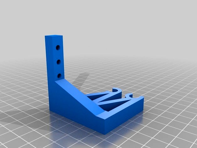 Prusa i3 Y-Axis Endstop Mount by kmackenzie