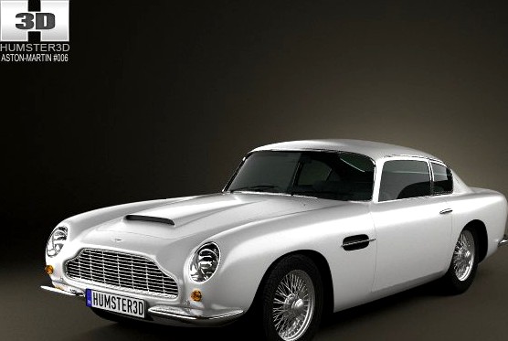 Aston Martin DB6 1965 3D Model