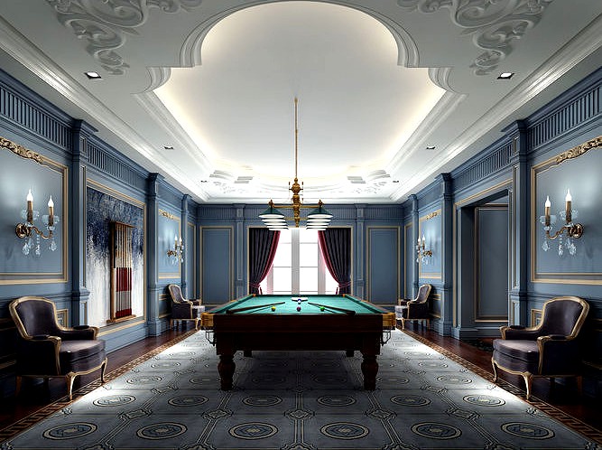 billiard parlor