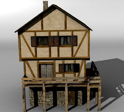 Medieval Building 5 3D Model